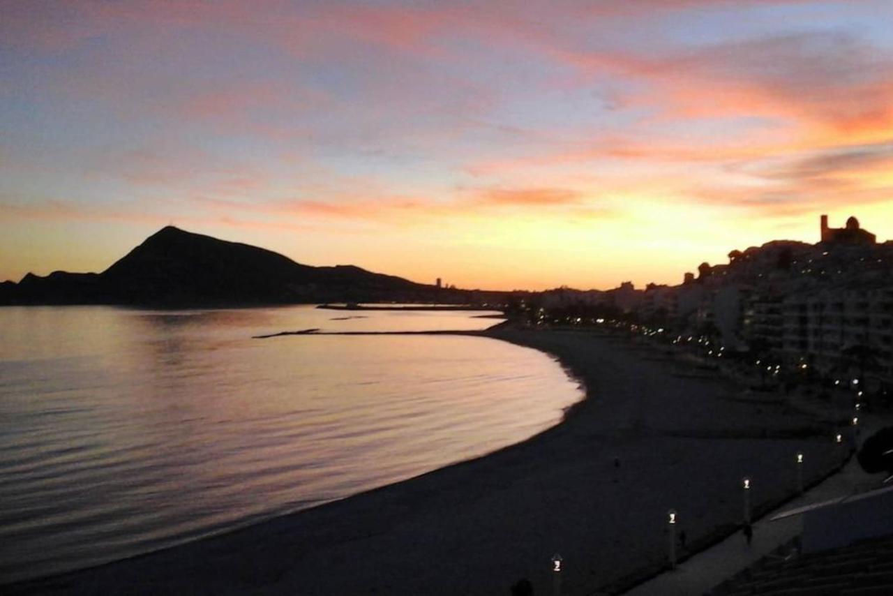 Ferienwohnung Escapada Romantica En Atico Frente Al Mar Con Piscina Altea Exterior foto