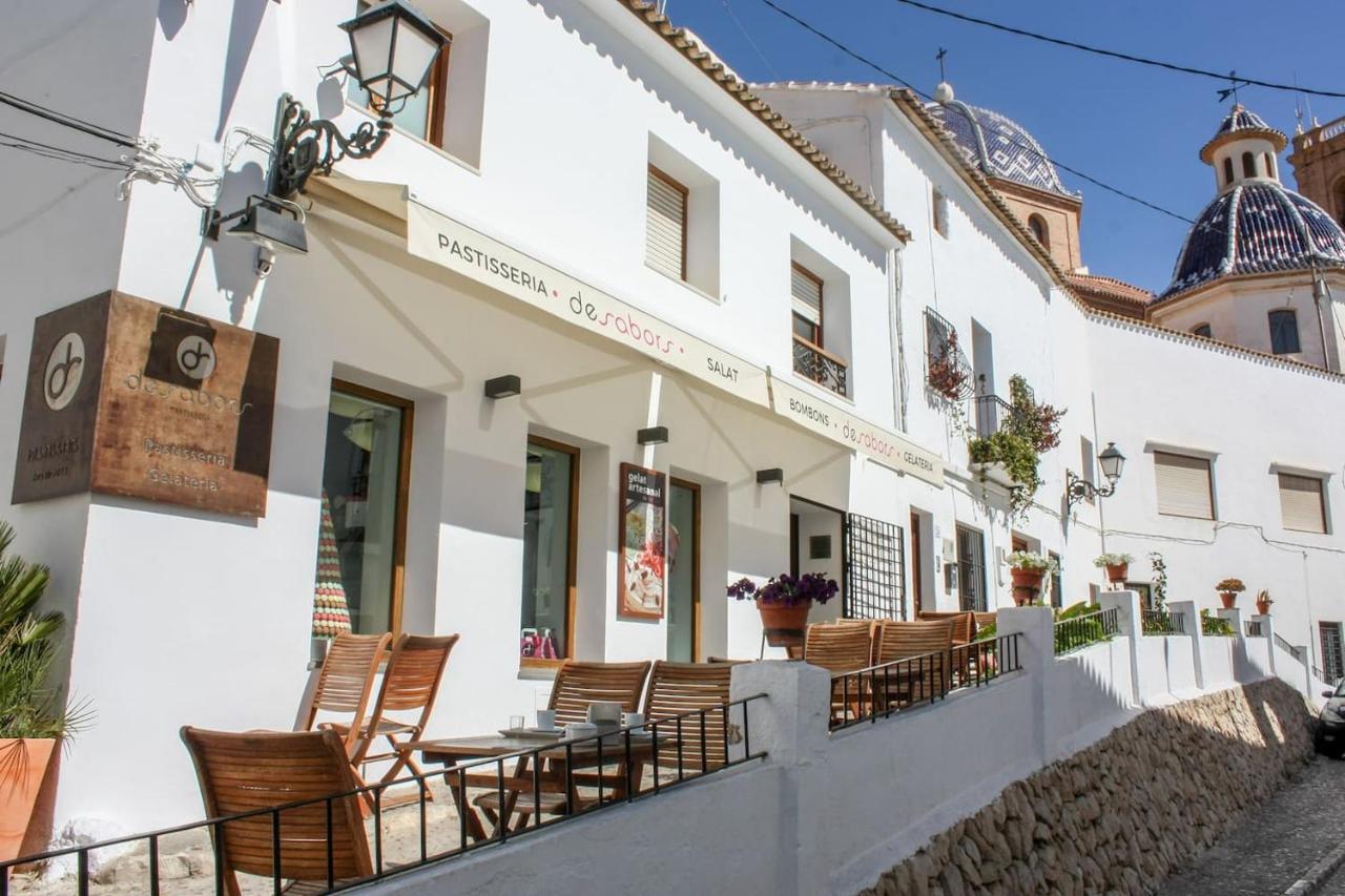 Ferienwohnung Escapada Romantica En Atico Frente Al Mar Con Piscina Altea Exterior foto
